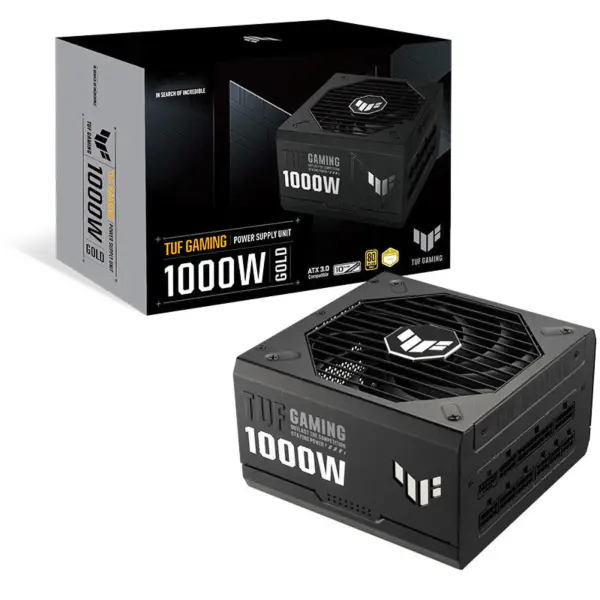 AsUs virtalähteet Tuf Gaming 1000g 1000w Gaming-tietokoneen virtalähde Tuf-gaming-1000g 1000w Atx3.0 Pcb 80plus