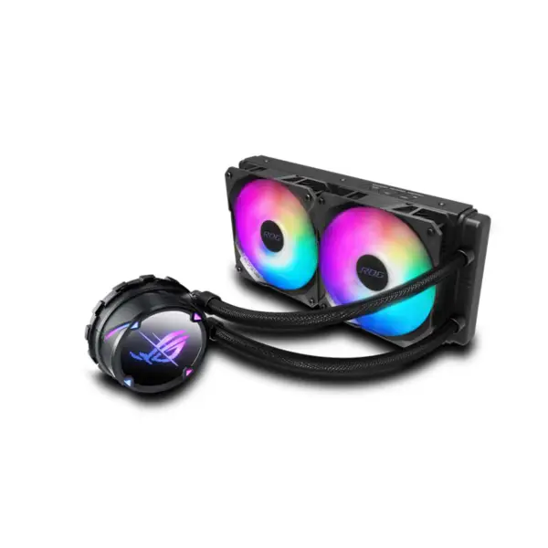AsUs Rog Ryujin Ii 240 Argb 2fans Integroitu vesijäähdytys jäähdytin 12th Gen Cpu Asetek prosessorin jäähdytys