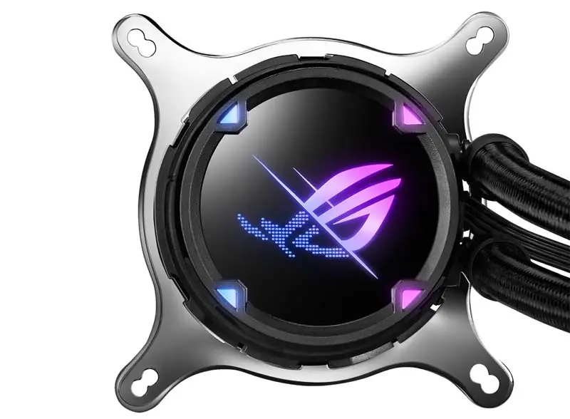 AsUs Rog Ryujin Ii 240 Argb 2fans Integroitu vesijäähdytys jäähdytin 12th Gen Cpu Asetek prosessorin jäähdytys