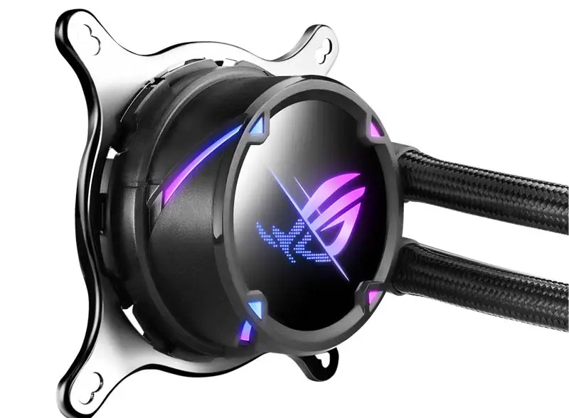 AsUs Rog Strix Lc Ii 240 2fans Integroitu vesijäähdytteinen jäähdytin Cpu Asetek 7th Pwm DC Cpu jäähdytys tuuletin