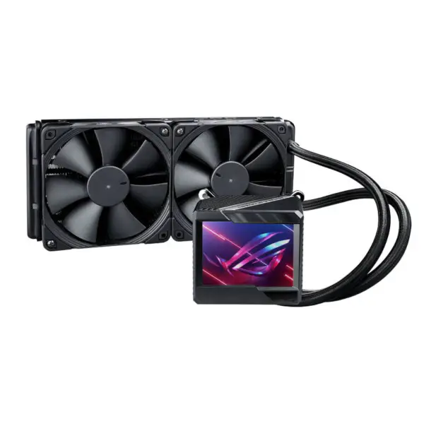 AsUs Rog Ryujin Ii 240 2fans Integroitu vesijäähdytys jäähdytin 12th Gen Cpu Asetek 7th Gen 3.5in Lcd Cpu jäähdytys
