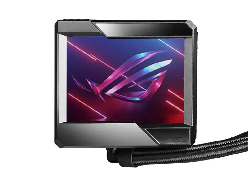 AsUs Rog Ryujin Ii 360 Argb 3fans Integroitu vesijäähdytteinen jäähdytin 12th Gen Cpu Asetek 7th Gen 3.5in Lcd Pwm Dc Argb Cool tuuletin