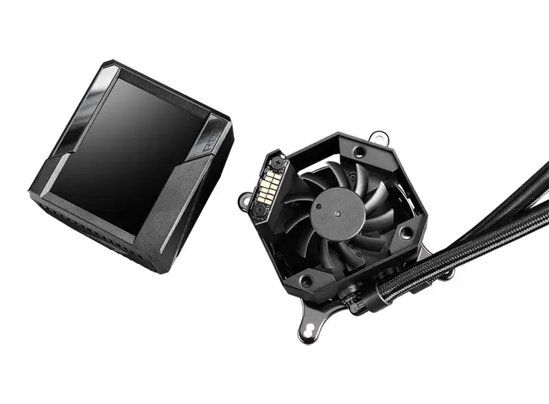 AsUs Rog Ryujin Ii 360 Argb 3fans Integroitu vesijäähdytteinen jäähdytin 12th Gen Cpu Asetek 7th Gen 3.5in Lcd Pwm Dc Argb Cool tuuletin