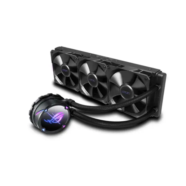 AsUs Rog Strix Lc Ii 360 3fans Integroitu vesijäähdytys jäähdytin 12th Gen Cpu Asetek 7th Pwm DC Cpu Cooling
