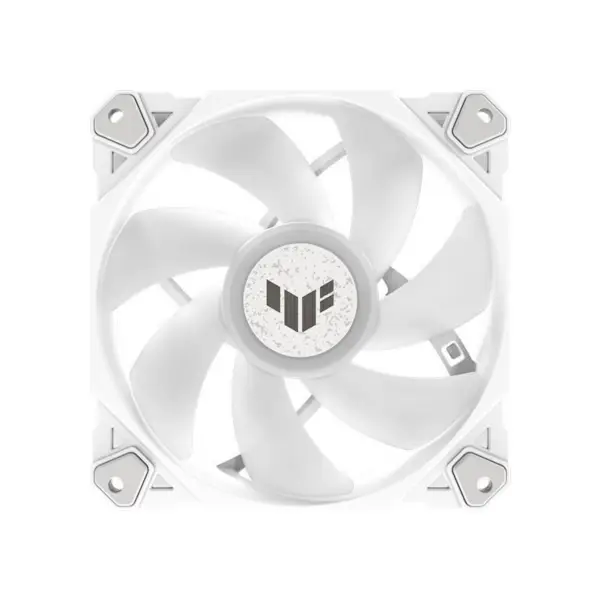 AsUs Tuf Gaming White Tf120 Pc tuuletin Pure White Design Argb tuuletin Pwm lämpötilan säätö nopeuden säätö Kaksikerroksinen Led Array