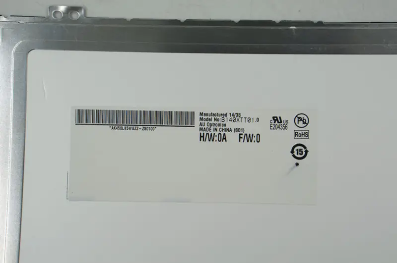 B140XTT01.0 Lenovo S415T S400 S415 S410P Led-näytön korvaava näyttö