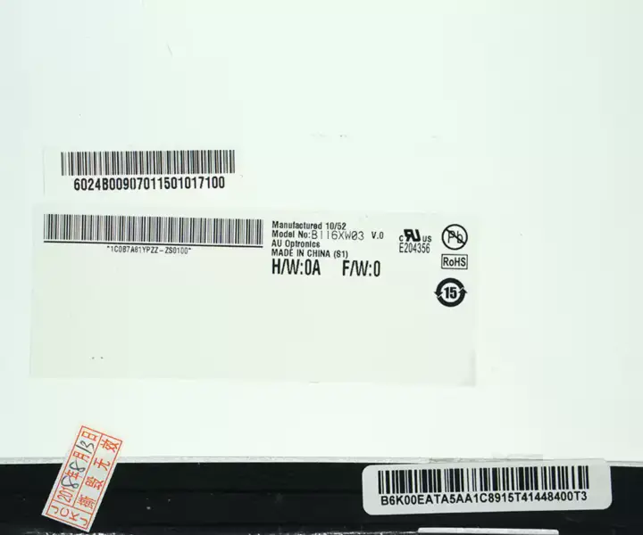 11,6 tuuman LCD-näyttö Asus 1225b N116BGE-L41 B116XW03 V.0 LCD-näyttöön Asus 1225b N116BGE-L41 B116XW03 V.0